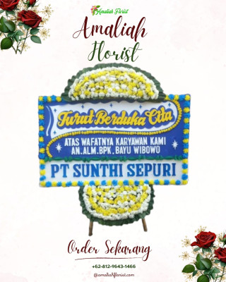 Papan Bunga Duka di Bintara