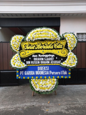 Papan Bunga Duka di Bintara