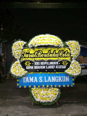 Papan Bunga Duka di Bintara