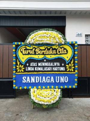 Papan Bunga Duka di Bintara