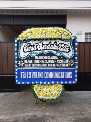 Papan Bunga Duka di Bintara